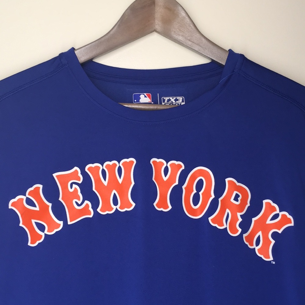 New York Tee (Mets Colorway) Athletic material